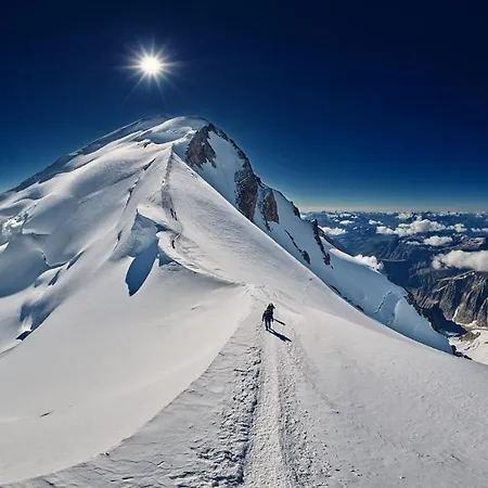 公寓 Evasion Serenite A Mont-blanc 霞慕尼